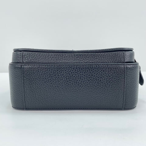 COACH Sullivan Flap Crossbody Bag Signature Shoulder Bag black WS30916