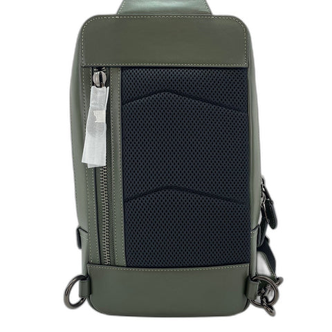 COACH Signature Camouflage Waist bag PVC green WS30918