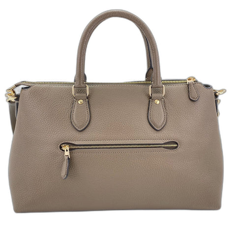 COACH Georgia Satchel 2WAY Handbag leather Brown WS30923
