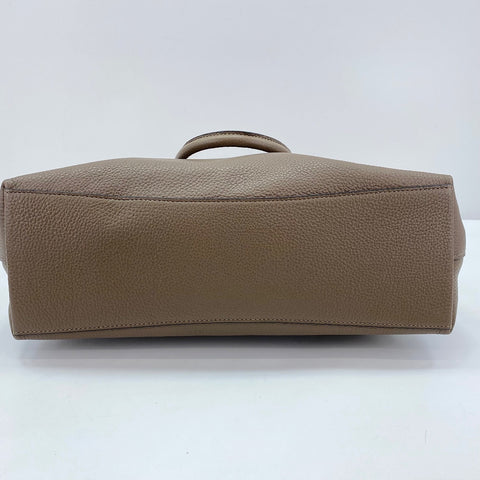COACH Georgia Satchel 2WAY Handbag leather Brown WS30923