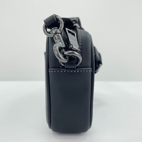 COACH Jayden Crossbody Penguin Print 2-Way Shoulder Bag leather black WS30925