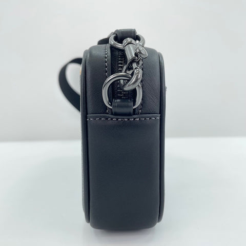 COACH Jayden Crossbody Penguin Print 2-Way Shoulder Bag leather black WS30925