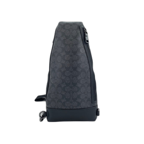 COACH Dominique Sling Pack Signature Canvas Signature body bag black WS30926