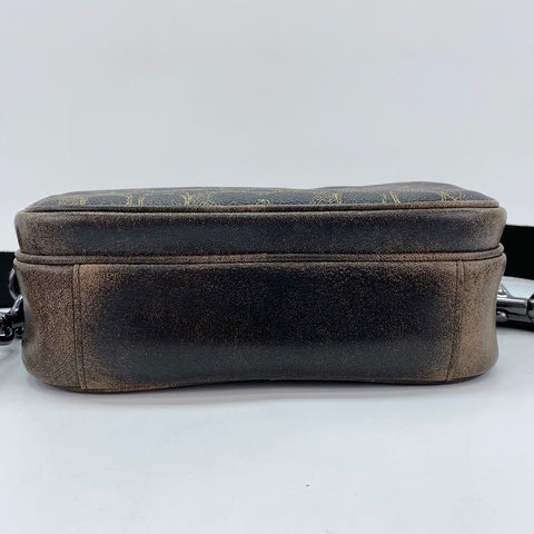 COACH Finlay Crossbody Signature Shoulder Bag Coated canvas Brown WS30933