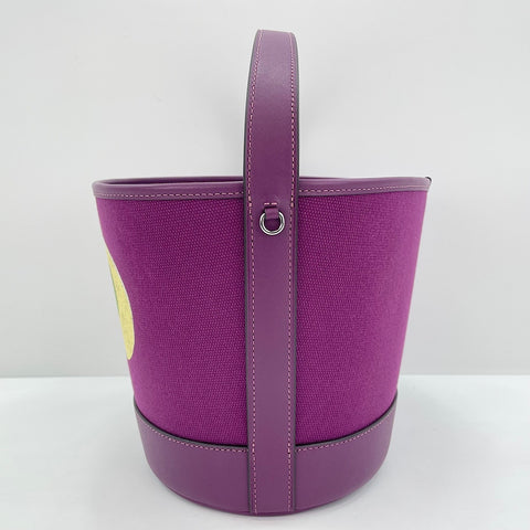 COACH Trick or Treat Bucket Bag - Halloween Owl Handbag purple WS30935