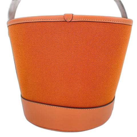 COACH Trick or Treat Bucket Bag - Halloween Pumpkin Handbag Orange WS30936