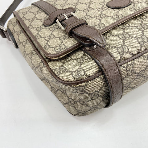 GUCCI Interlocking G Shoulder Bag beige WS30937