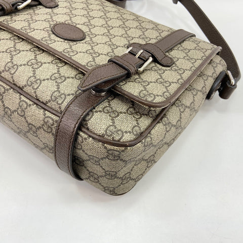 GUCCI Interlocking G Shoulder Bag beige WS30937