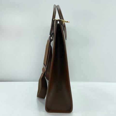 GUCCI Interlocking G 2WAY Tote Bag Brown WS30938