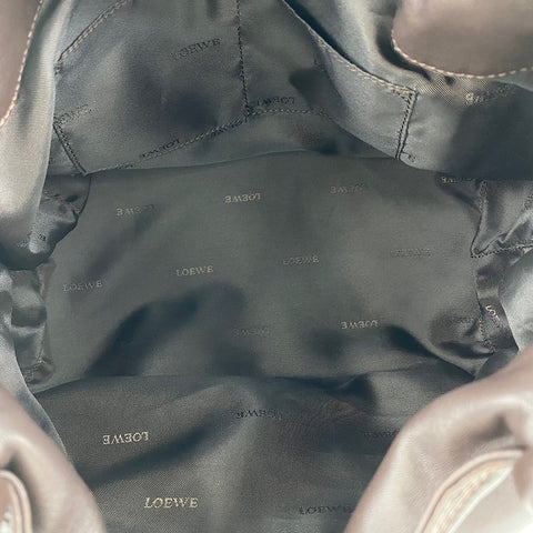 LOEWE anagram Handbag leather Brown WS30940
