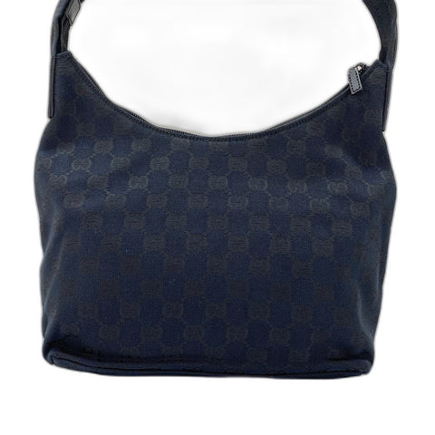 GUCCI Zucca Shoulder Bag black WS30951