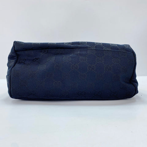 GUCCI Zucca Shoulder Bag black WS30951