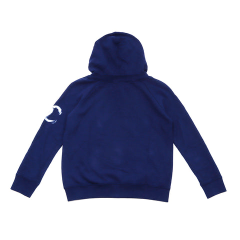 Chanel Größe M 2000 Hoodie Cotton Navy WS3126