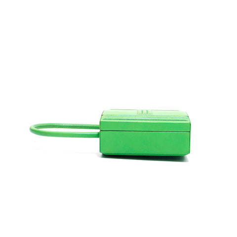 HERMES HERMES CADENA KELLY◯W-CUT手提包1993 Green WS3133
