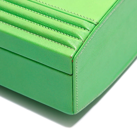 HERMES HERMES CADENA KELLY◯W-CUT手提包1993 Green WS3133