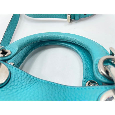 Christian Dior Diorissimo Handbag blue WS31611