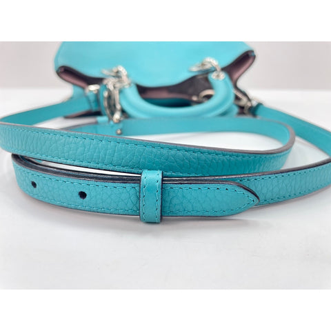 Christian Dior Diorissimo Handbag blue WS31611
