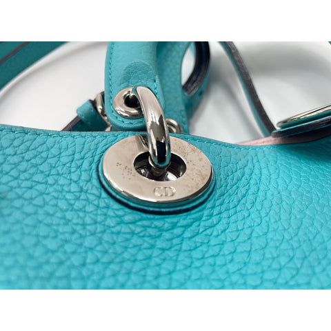 Christian Dior Diorissimo Handbag blue WS31611