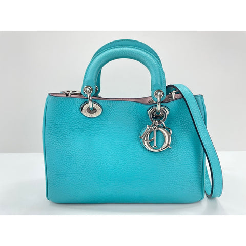 Christian Dior Diorissimo Handbag blue WS31611