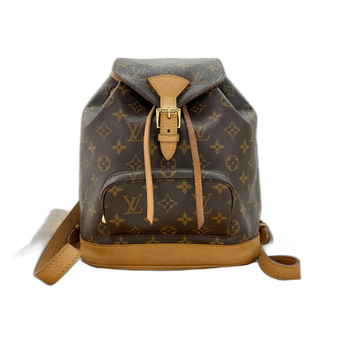 LOUIS VUITTON MontsourisMM Backpack  Daypack Brown WS31613