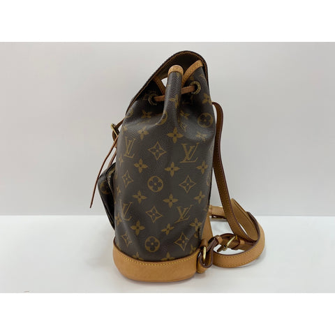 LOUIS VUITTON MontsourisMM Backpack  Daypack Brown WS31613