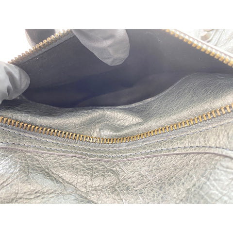 BALENCIAGA 2WAY Classic Velo Handbag gray WS31614