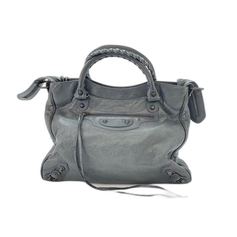 BALENCIAGA 2WAY Classic Velo Handbag gray WS31614