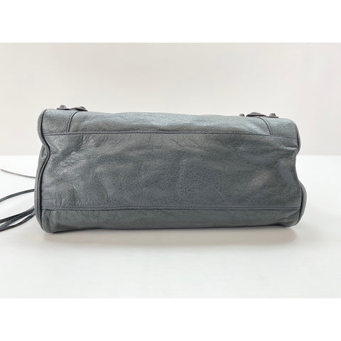 BALENCIAGA 2WAY Classic Velo Handbag gray WS31614