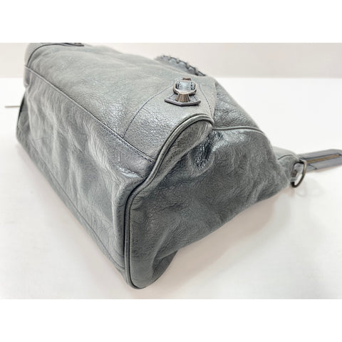 BALENCIAGA 2WAY Classic Velo Handbag gray WS31614