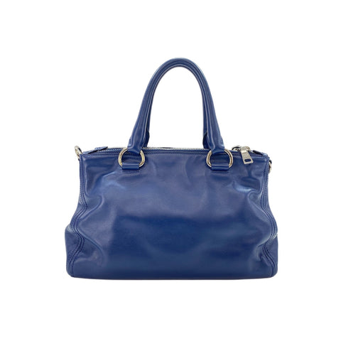 PRADA 2WAY Handbag blue WS31615