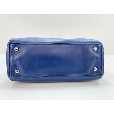 PRADA 2WAY Handbag blue WS31615
