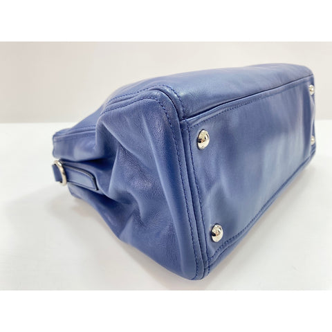 PRADA 2WAY Handbag blue WS31615
