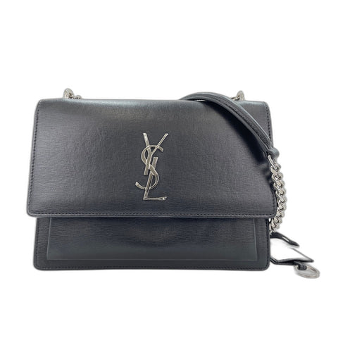 YVES SAINT LAURENT Sunset Shoulder Bag black WS31616