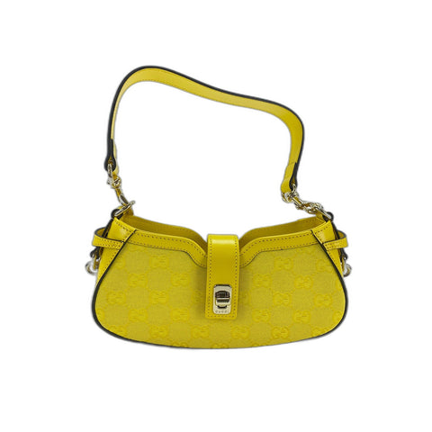 GUCCI Moonside mini Shoulder Bag yellow WS31619