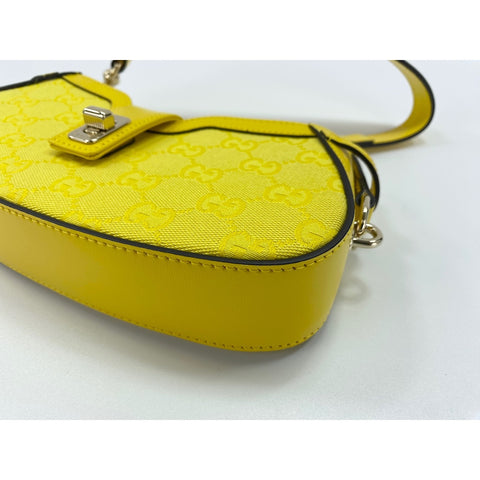 GUCCI Moonside mini Shoulder Bag yellow WS31619