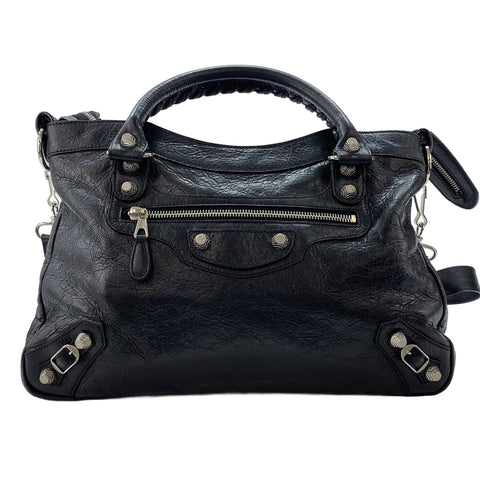 BALENCIAGA 2WAY The Giant Town Handbag black WS31623