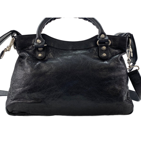 BALENCIAGA 2WAY The Giant Town Handbag black WS31623