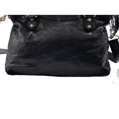 BALENCIAGA 2WAY The Giant Town Handbag black WS31623
