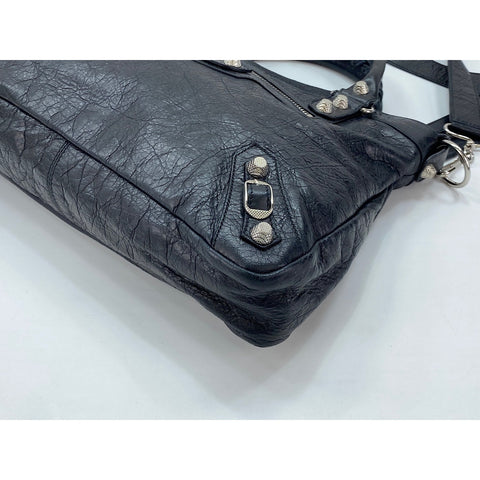 BALENCIAGA 2WAY The Giant Town Handbag black WS31623