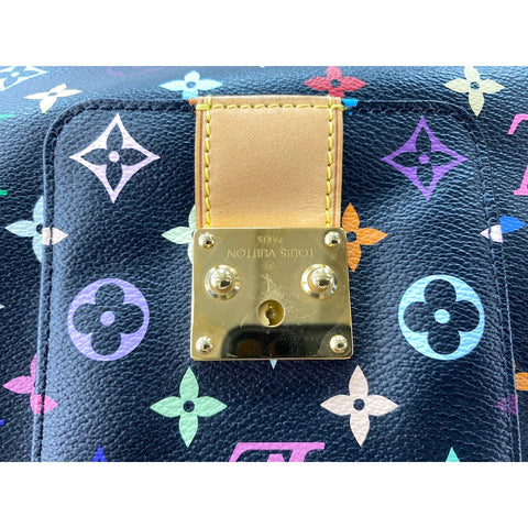 LOUIS VUITTON x Takashi Murakami Speedy 40 Handbag black WS31624