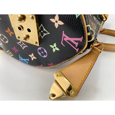 LOUIS VUITTON x Takashi Murakami Speedy 40 Handbag black WS31624