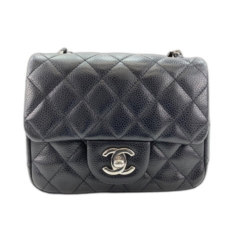CHANEL Mini matrasse Shoulder Bag black WS31626
