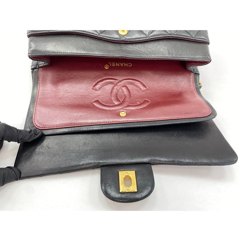 CHANEL Matrasse 25 Shoulder Bag black WS31628