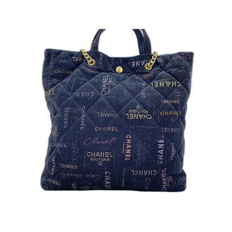 CHANEL 2-Way Maxi Dress Handbag multicolor WS31634