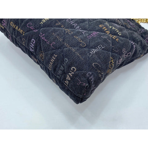 CHANEL 2-Way Maxi Dress Handbag multicolor WS31634