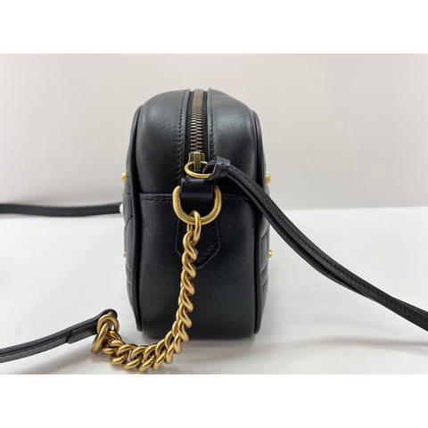 GUCCI GG Marmont Shoulder Bag black WS31637