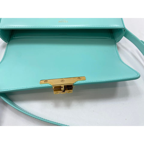 CELINE Triomphe Claude Shoulder Bag blue WS31639