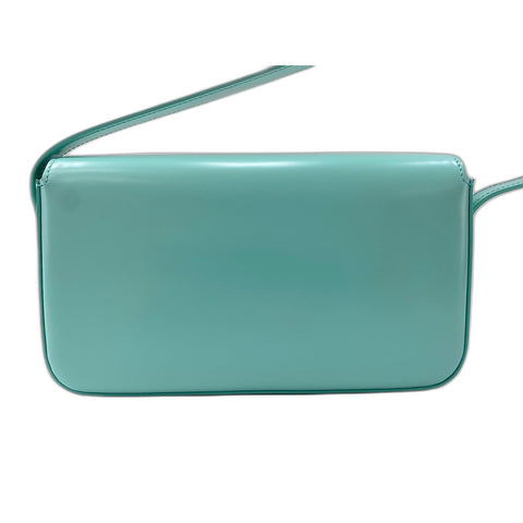 CELINE Triomphe Claude Shoulder Bag blue WS31639