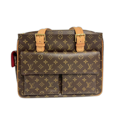 LOUIS VUITTON Multripri Cite Handbag Brown WS31643