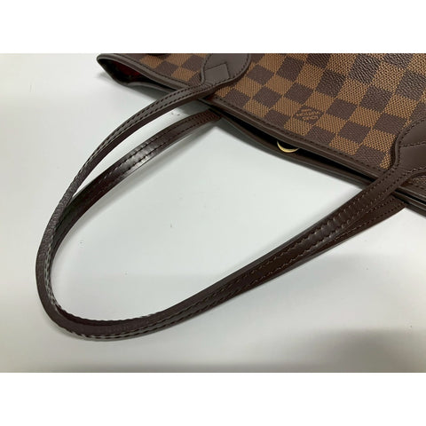 LOUIS VUITTON Never full Handbag Brown WS31644